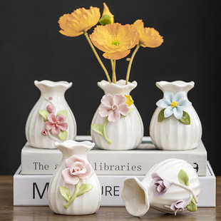 ��Ʒ�����մ��ֹ�С��ƿ���󻨹�ˇ�մɻ�ƿ�廨�[���Ҿ��b[��