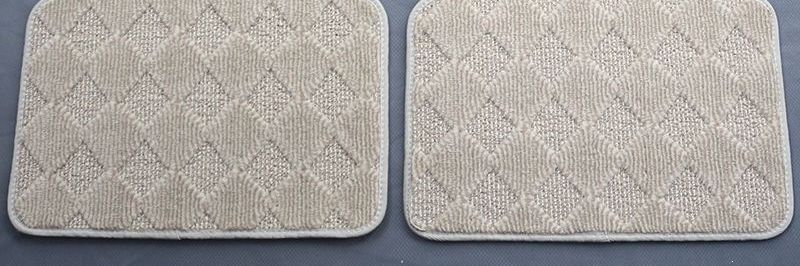 Car mat for cleaning, anti-slip, anti-dirt, easy to clean, full protection mat, TPE wrap-around mat, suitable for cars, with a velvet surface