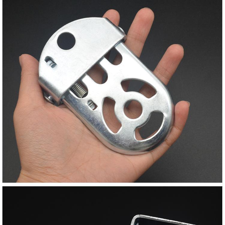 Electric Bicycle Rear Footrest, Mountain Bike Rear Wheel Passenger Footrest, Universal Rear Axle Folding Footrest