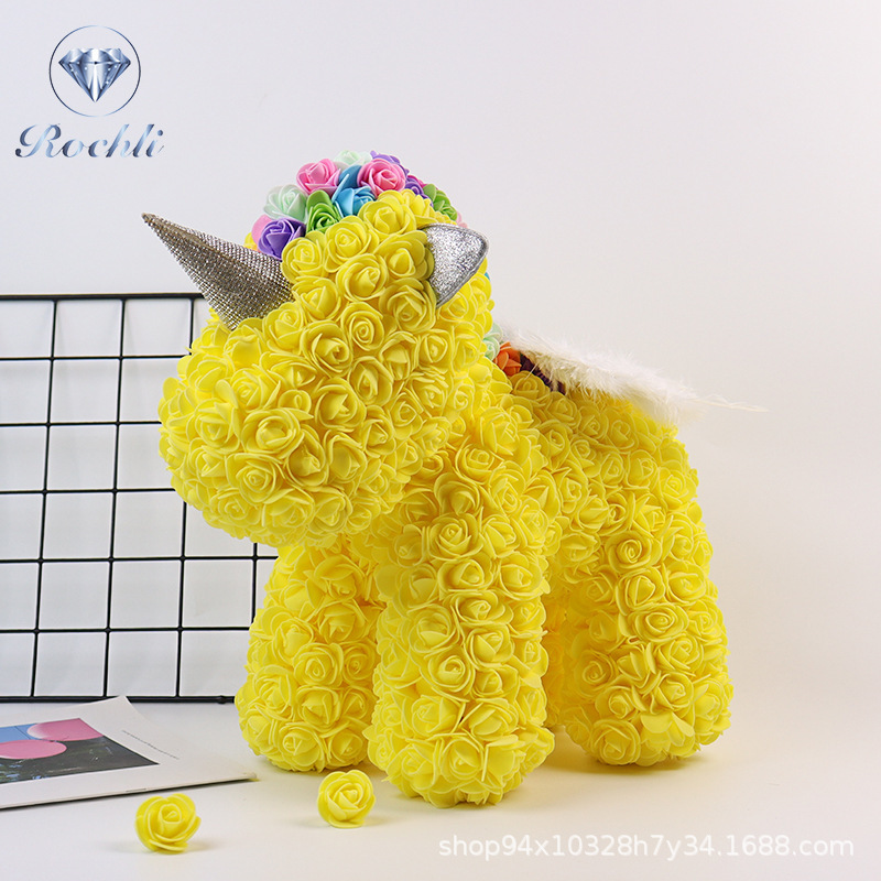 Corona, velo de cabeza, unicornio, flor inmortal, chica, amante, cumpleaños de Navidad, esposa.