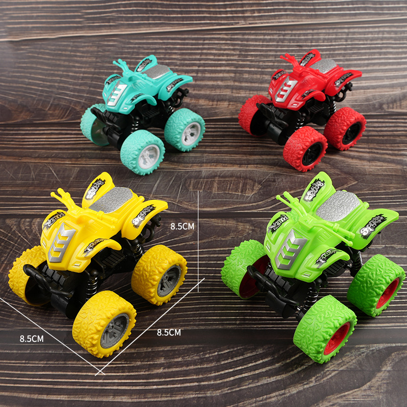 Stall wholesale inertia four-wheel drive off-road vehicle Children boy model car drop-resistant toy car baby car toy