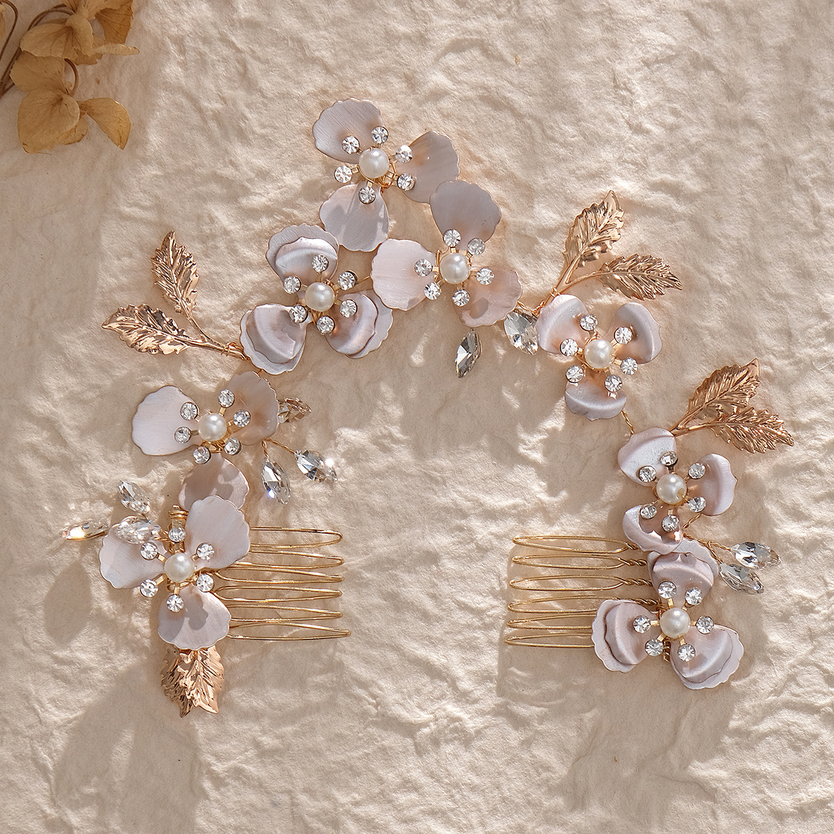 1# 더블 플러그 빗 골드