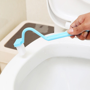 Toilet Brush Curved Handle Cleaning Brush S-Shaped Inner Dead Brush Children's Toilet Brush Baby Toilet Brush Potty Brush