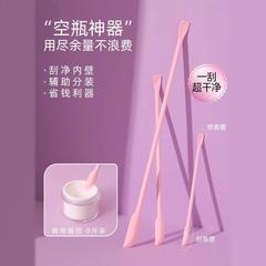 化粧品はスプーンを掘ってシリカゲルのスクレーパーの水乳のクリームのスキンケアの粉の底の液体のミニの光の瓶の小さいスプーンのツールを取ります。