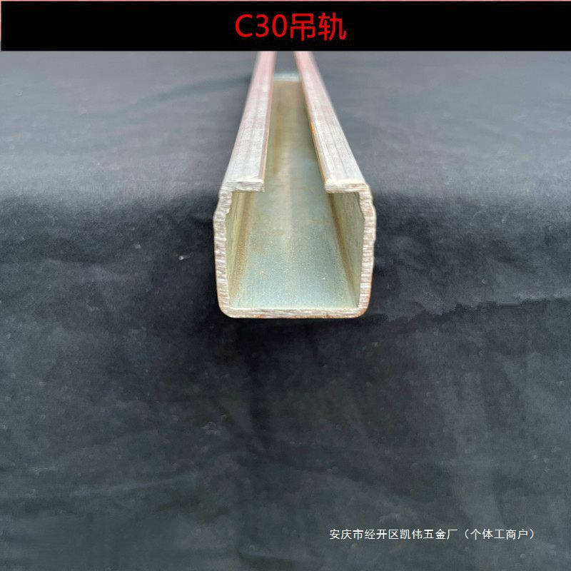 c30 吊りレール、温室レール、プーリー、ステンレス鋼吊りプーリー、スライドドアスライドレール、工業用スライドドアスライドレールのフルセット|undefined