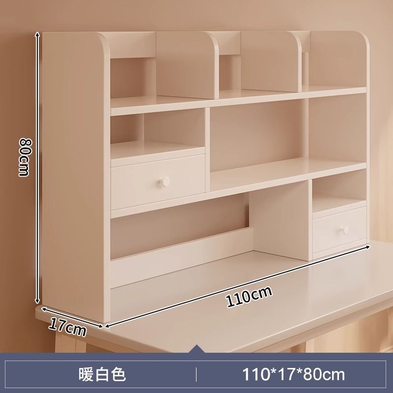 书架桌面置物架学生简易置物架多层架子办公室卧室桌上小型收纳架|undefined