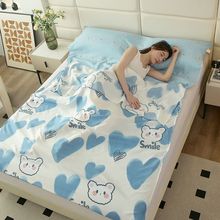 睡袋亲肤旅行隔脏床单连体双人出差住酒店宾馆加大被罩一次性