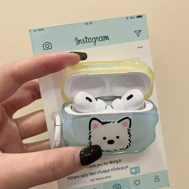 Funda de Auriculares Dibujos Animados para AirPods 4/Pro 2, TPU