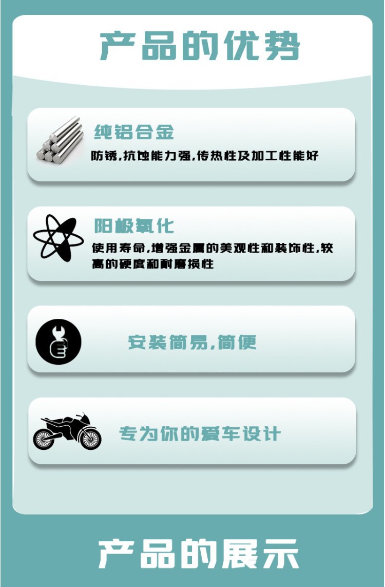 Suitable for Kawasaki Ninja400Z900Z500Z650 Modified Handlebar End Caps, Shock-Absorbing and Anti-Fall Accessories, Aluminum Alloy