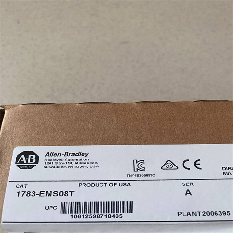 AB模块1783-EMS08T/A全新原装正品进口原厂采购，报价快.欢迎咨询