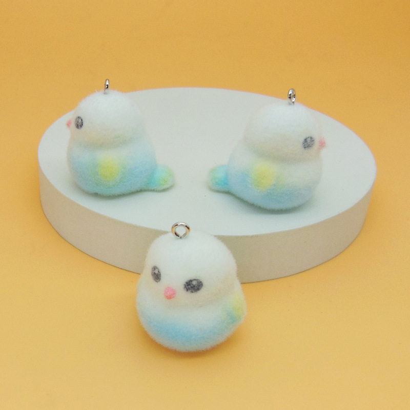 日本と韓国のかわいい植毛小動物ペンダント手作り DIY 携帯電話チェーンバッグペンダント植毛人形ジュエリーアクセサリー|undefined