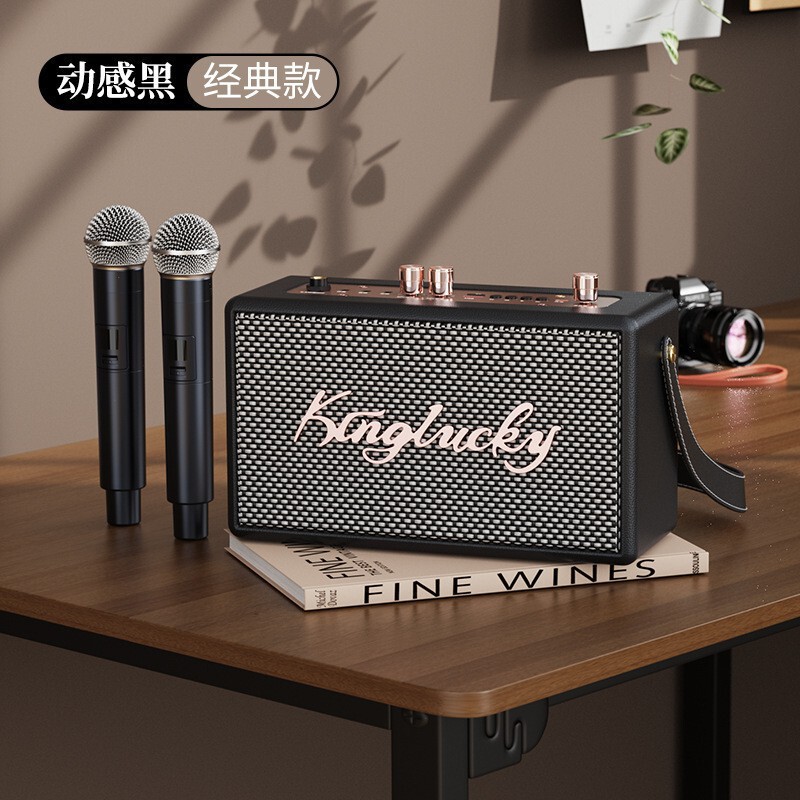 クロスボーダーs 16大出力家庭ktv bluetoothオーディオセット点歌機家庭用カラオケ一体型マイク|undefined