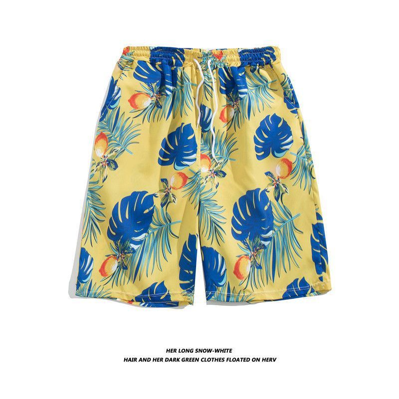 Men's Letter Ditsy Floral Tropical Vacation Regular Fit Men's Bottoms display picture 20