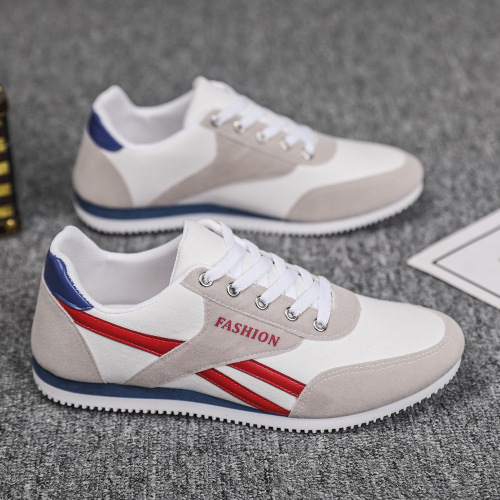 2025 Spring Casual Ah-gong Shoes, Running Shoes, Flat, Fashionable, Versatile, Color-matched Travel Shoes