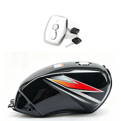 Daozai 125 universal fuel tank — Fuel tank - small-mouth-new-model-in-black-fuel-tank-cap