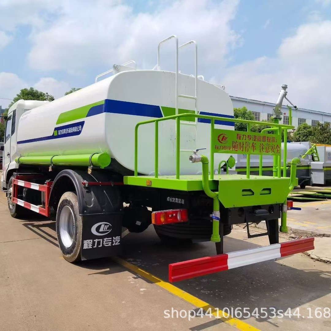 Direct Supply from the Manufacturer: Dongfeng Tianjin 15-Cubic-Meter Sprinkler Truck Manufacturer, 15-Ton Landscaping Irrigation Truck