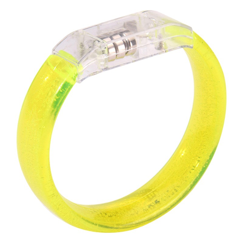 Pulsera LED Acrílica, Pulsera Luminosa Fluorescente para Conciertos, Accesorios para Animar, Pulsera Brillante Personalizada