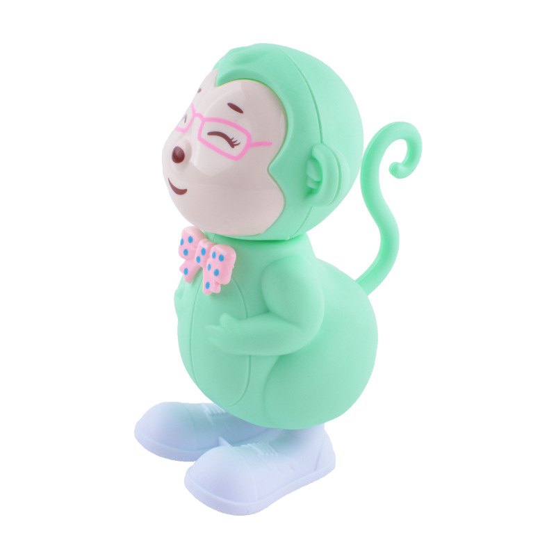 Niños de primavera pequeña cadena de juguete saltando pequeño mono lindo animal kindergarten puesto pequeño regalo fábrica al por mayor