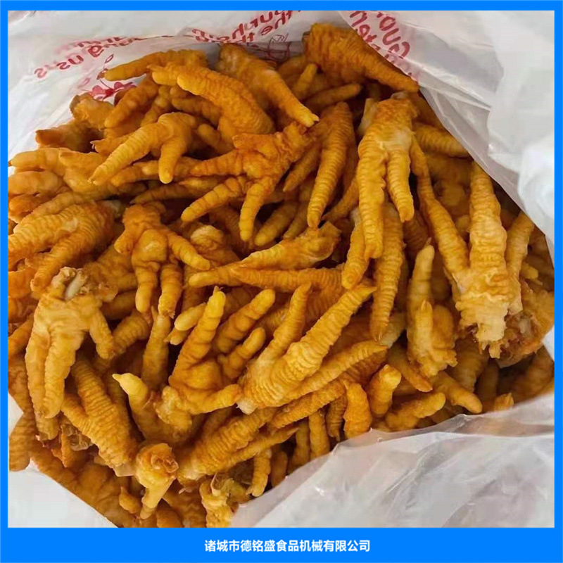 三卤轩虎皮凤爪油炸机 翻斗出料网红鸡爪油炸锅 虎皮鸡爪电炸锅