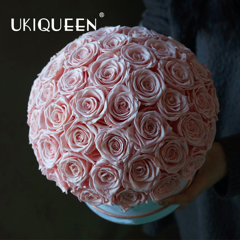 Flor inmortal caja de regalo para el día de San Valentín regalo de novia Amazon al por mayor