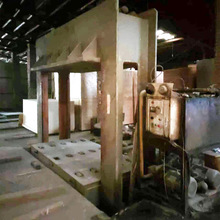 二手冷压机4x8尺 临沂瑞达产 开口1.8米二手木工压机
