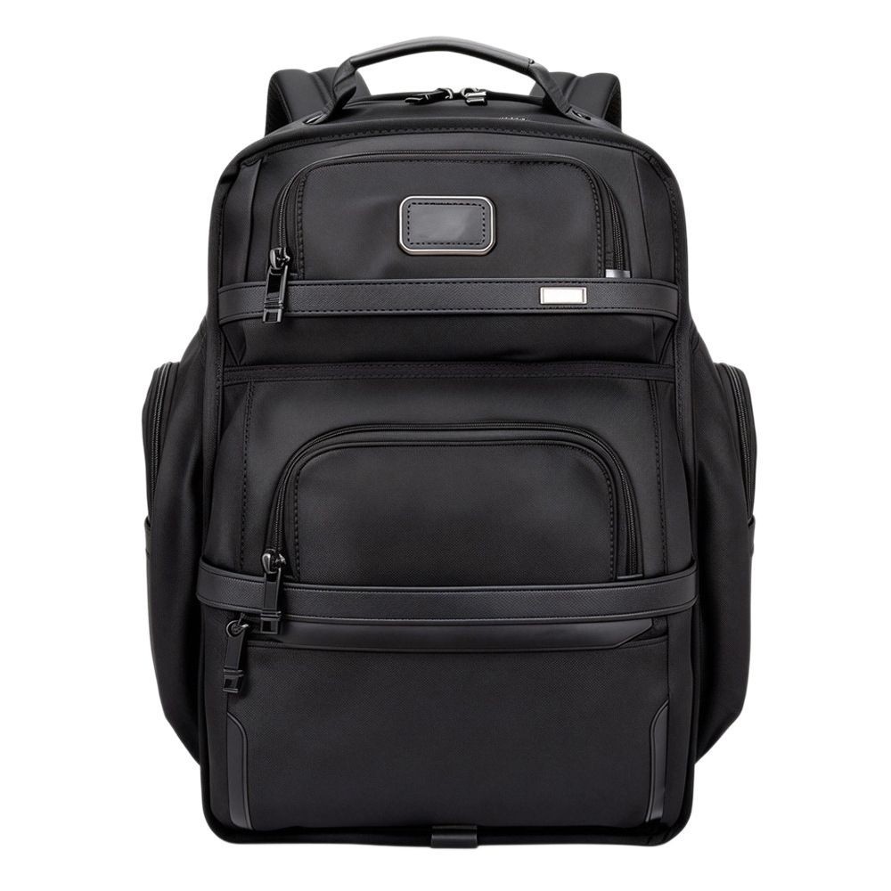Ballistic Nylon 578D3 Series Men's Backpack, Water-Resistant Fabric, Large Capacity for Commuting and Business Trips