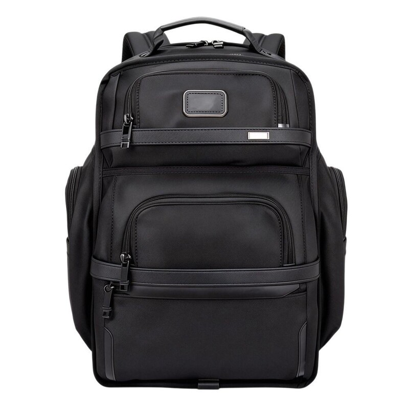 Ballistic Nylon 578D3 Series Men's Backpack, Water-Resistant Fabric, Large Capacity for Commuting and Business Trips