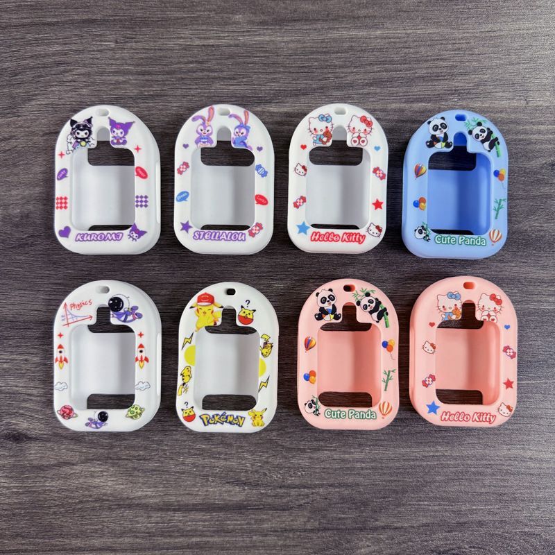Universal Children's Smart Phone Watch Drop-resistant Protective Case Cartoon Silicone Neck Waterproof Protective Case Printed Case
