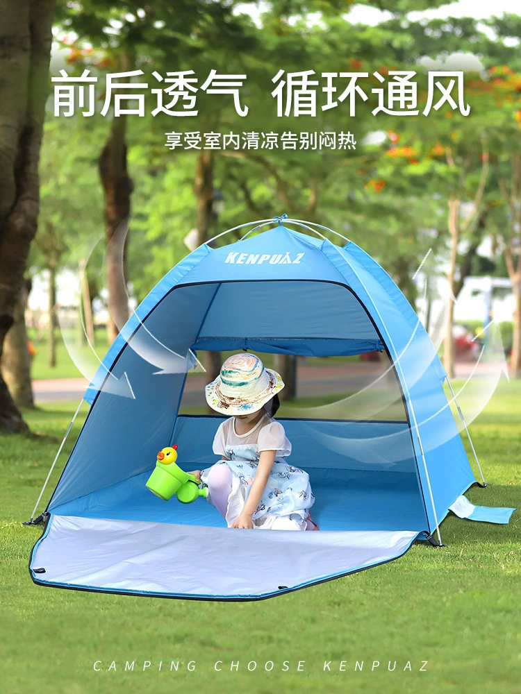 Travel beach handheld waterproof tent outside climbing for hiking, equipment for camping, increased thickness