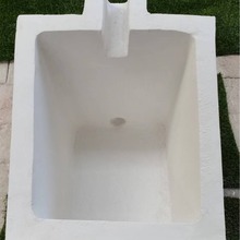 铝水过滤箱 除气箱内衬 前箱坚实耐用陶瓷 不沾铝 控流前箱子