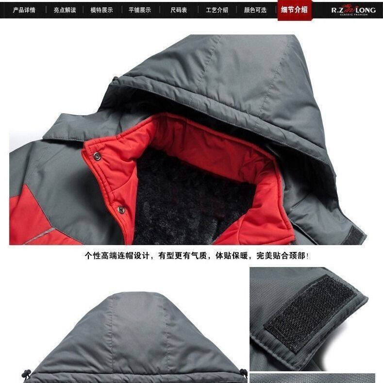 Añadir camisa de algodón gruesa chaqueta de hombre invierno casual gran chaqueta de asalto chaqueta de algodón de hombre calentamiento suelto ropa de algodón de hombre