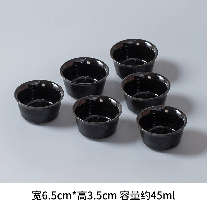 Ceramic tea cup, tea set, 6 pieces