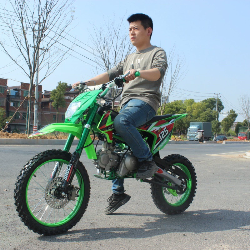 Внедорожный мотоцикл 125CC, двухколёсный для бездорожья, универсальный, высокоскоростной гоночный мотоцикл, топливный транспорт