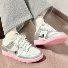 莆田纯原dunk板鞋女蜗牛蘑菇绿粉色休闲板鞋女式舒适百搭运动鞋