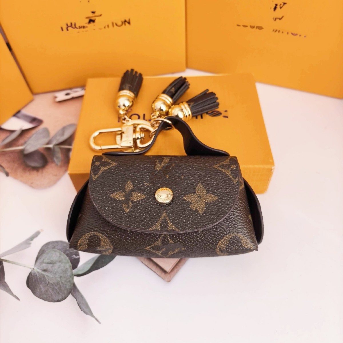 Fashionable Multifunctional Key Bag for Women, Creative and Personalized Small Bag, Car Key Storage Bag, Trendy and Versatile Style