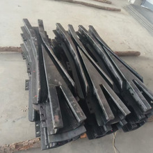 矿用单开道岔 用途广泛  窄轨铁路道岔 钢轨道岔轨道用配件