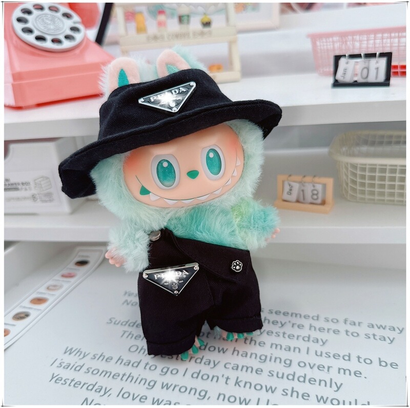 第一世代と第二世代のラブブ服ペンダント 17 センチメートルラブブ座りパーティーベビー服人形かわいいスーツ在庫あり|undefined