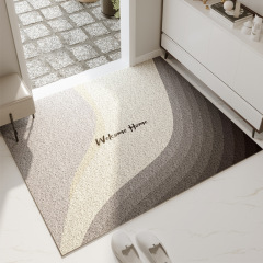進門地墊入戶門墊子吸水耐髒絲圈地毯家用防滑可蹭土玄關進門地毯