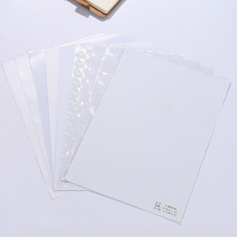Wholesale Glossy A4 Lamination Film Factory Direct Supply Text Photo Card Protection Film White High-Gloss Lamination Film