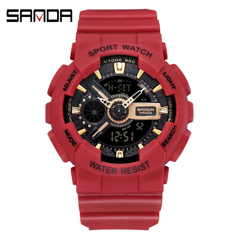 292 샌드 다크 레드