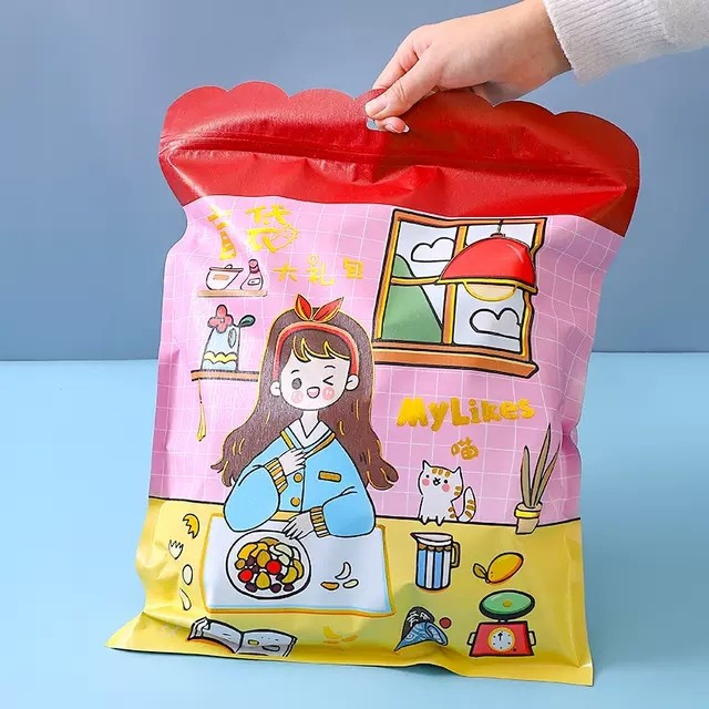 盲袋空袋子自製福袋特大號創意禮品包裝袋文具玩具飾品盲袋可掛