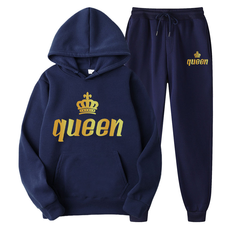 Navy blue queen