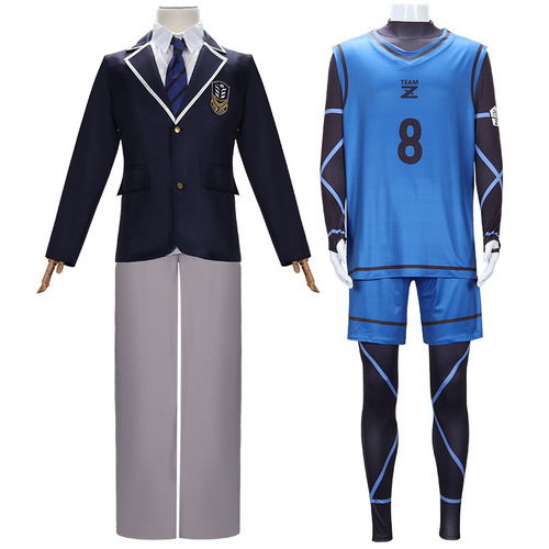 BLUELOCK blue prison jersey cosplay Kiyoshi Ichiwa BEE LEAGUE RETURNING THOUSAND CUTS Leopard Ma Guoshen Lianjie Kiyoshi Ichiwa cosplay