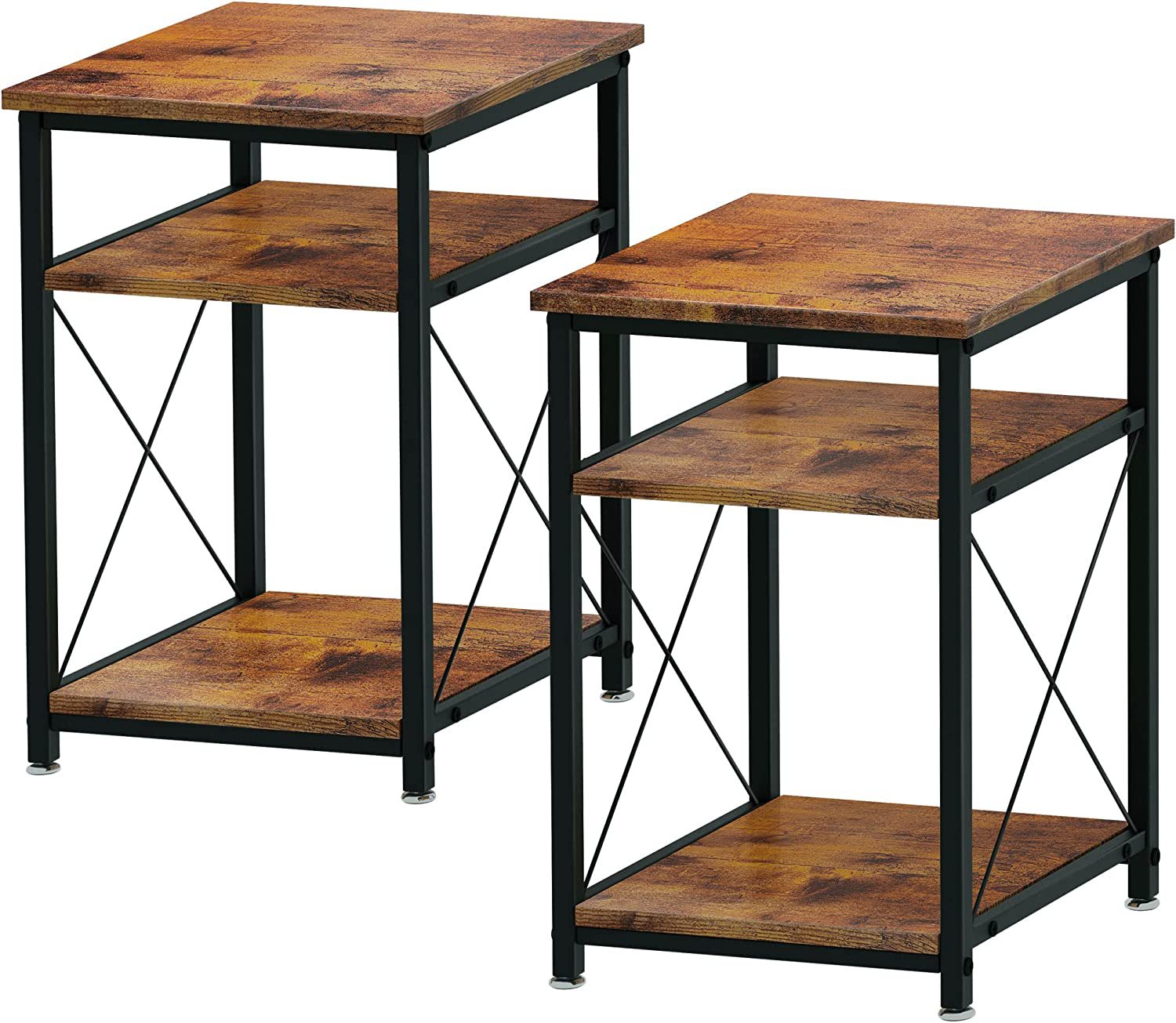 Double -end table series of bedside tables