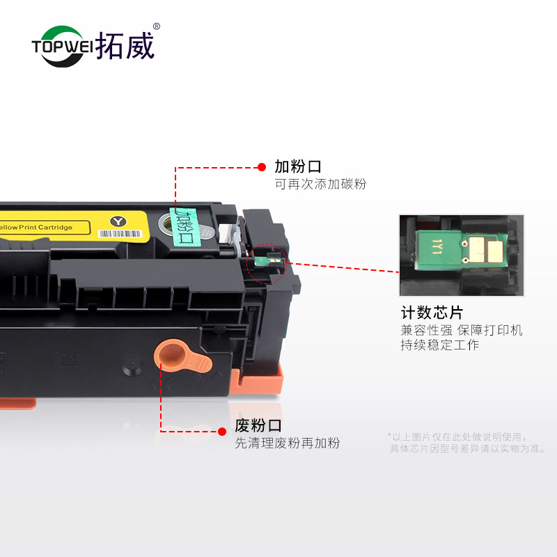 Suitable for HP M479fdw toner cartridge 416a M454dn/nw W2040A 415A toner W2030A powder cartridge