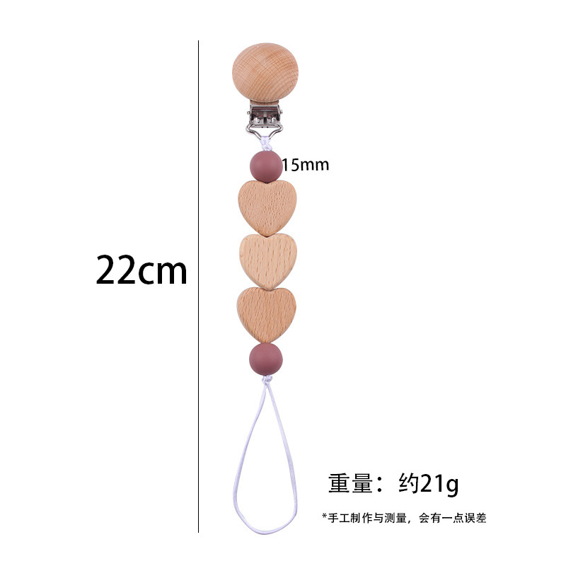 Productos para bebés y niños pequeños clip de tetina creativo caricatura bebé amor de beech mordida de dientes molares tetina cadena de prevención