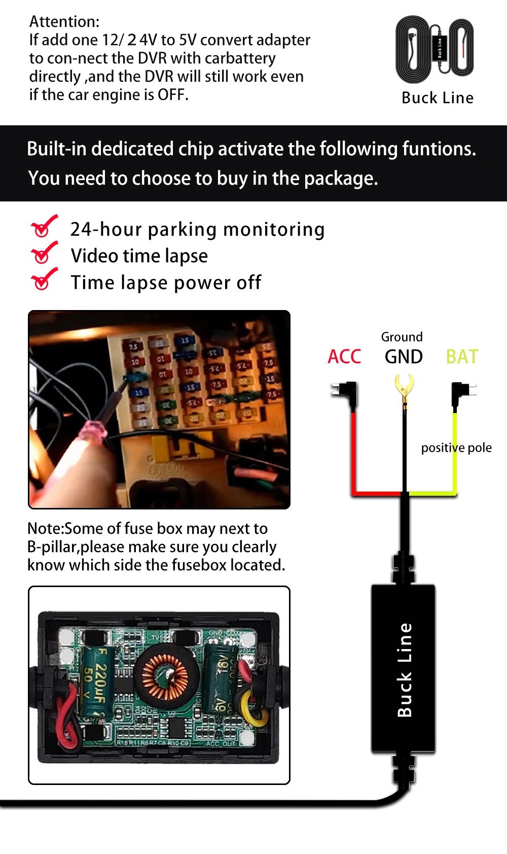 2026 New Product Cross-Border High-Definition 4K Car Dashcam Front and Rear Camera Dashcam Vehicle Recorder