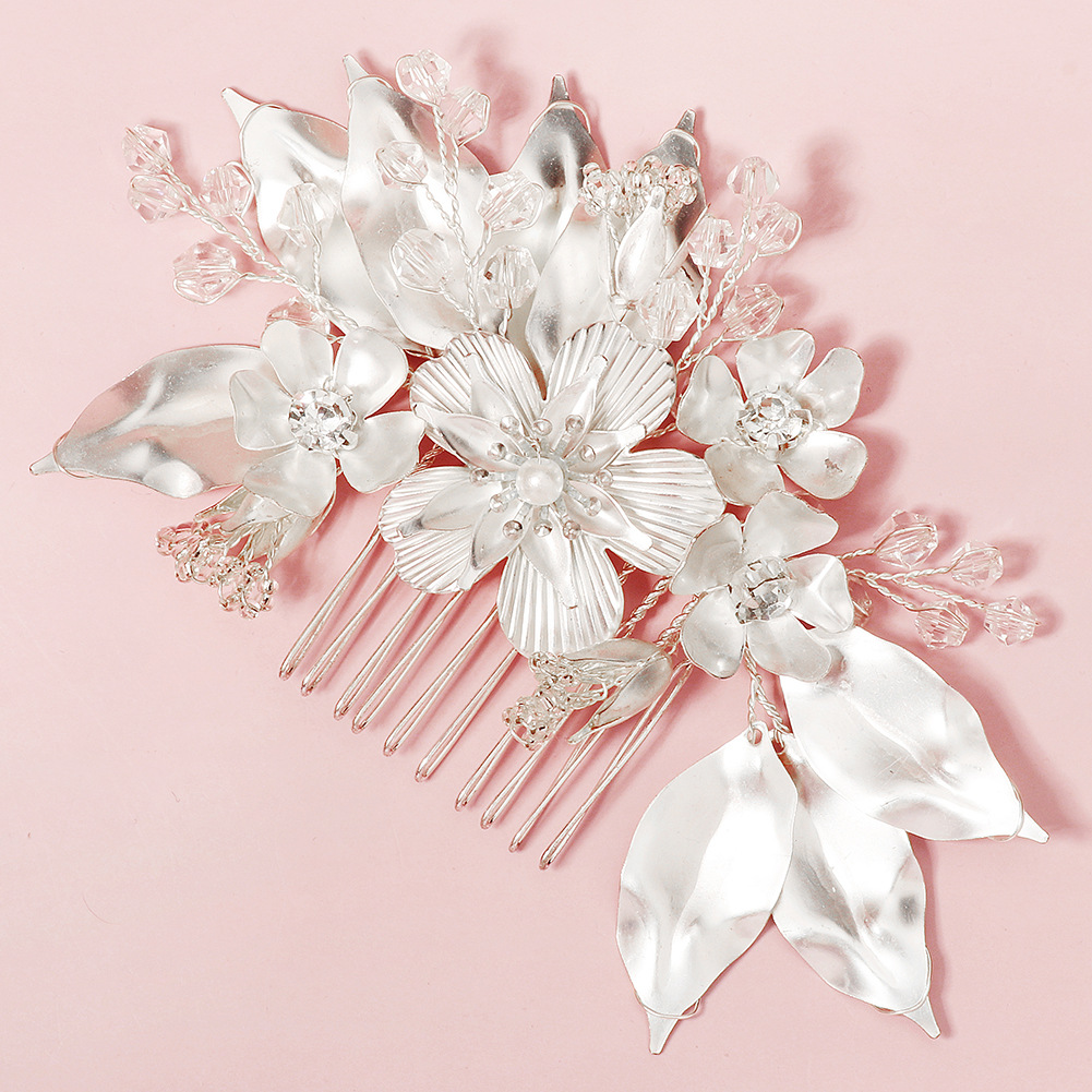 3# 머리 빗 실버