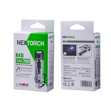 NEXTORCH纳丽德  K40钥匙扣灯迷你小手电支持Type-C直充红白蓝UV