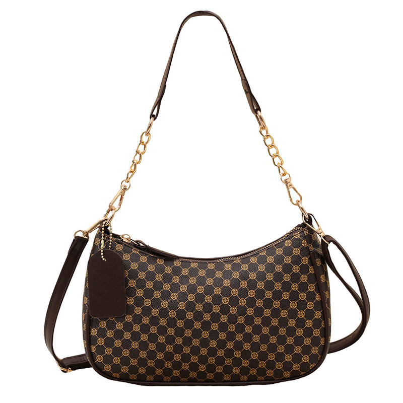 2025 nuevo bolso de mujer nuevo bolso de impresión personalidad bolso de hombro de moda bolso de maquillaje de viaje al comercio exterior lote